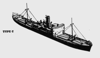 Diagram of 1C class cargo ship