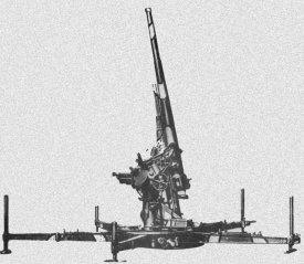 Photograph of Type 88 antiaircraft gun