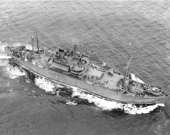 Photograph of Appalachian-class amphibious command ship