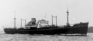 Prewar photograph of Asaka Maru