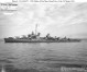 Profile view of Allen M. Sumner class destroyer