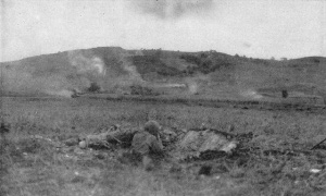 Aftermath of Japanese counterattack on Saipan