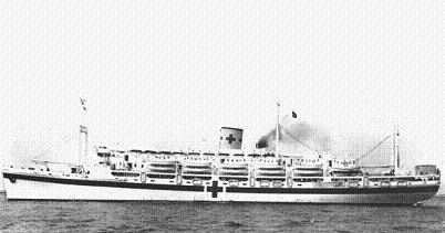 Photograph of Comfort-class hospital ship