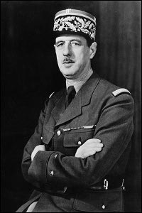 Phograph of Charles de Gaulle