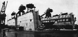 Photograph of ARDC
          floating dock