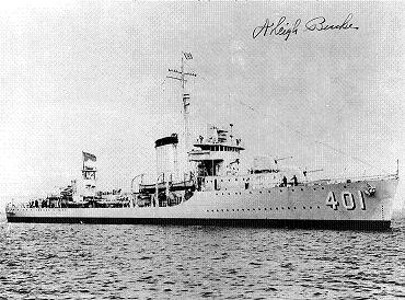 Photograph of Gridley-class
                  destroyer