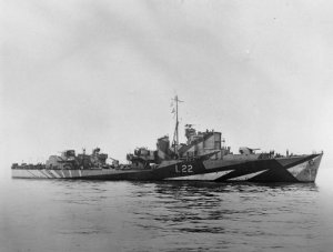 Photograph of Hunt Type III escort destroyer