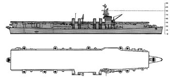 Schematic diagram of Independence class light
                carrier