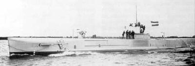 Photograph of K-VII class submarine