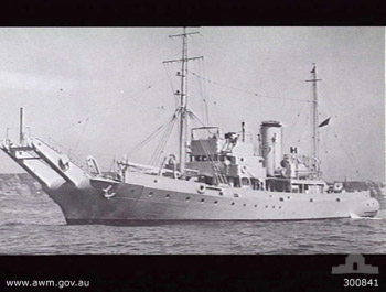 Photograph of Kangaroo-class net tender