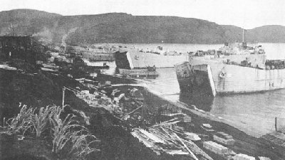 Photograph of Kiska landings