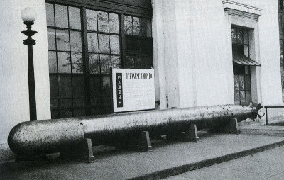Photograph of Long Lance torpedo