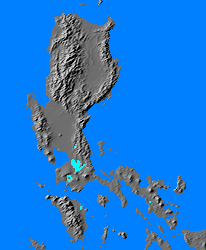 Relief
        map of Luzon