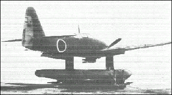 Photograph of M6A Seiran submarine seaplane