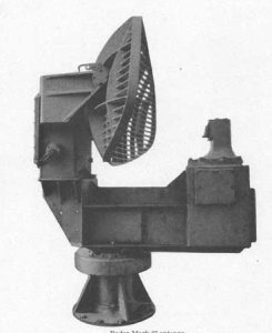 Photograph of Mark 27 radar antenna