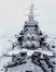 Myoko-class cruiser, bow view