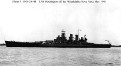 Profile of North Carolina-class battleship