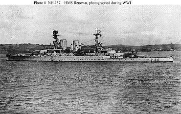 Photograph of HMS Renown