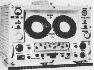 Photograph of SU radar console