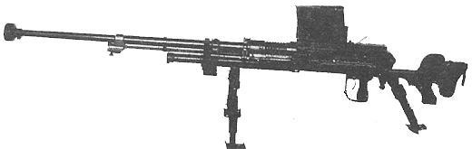 Photograph of Type 97 antitank rifle