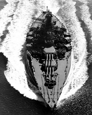 Photograph of Tennessee-class battleship