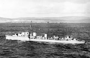 Photograph of Tjerk Hiddes-class destroyer