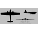 3-view diagram of TDR assault drone