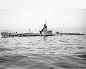 Photograph of Tambor-class submarine