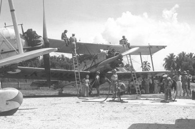 Photograph of Vildebeest torpedo bomber