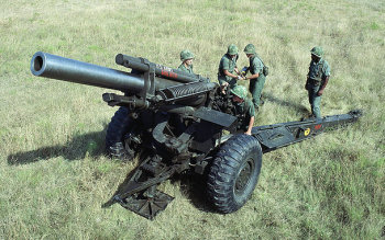 Photograph of U.S. 155mm howitzer