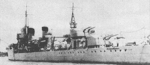 Photograph of Asashio-class destroyer