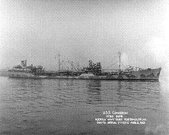 Photograph of
                  Cimarron-class fleet oiler
