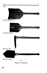 Photograph of U.S. entrenching tool