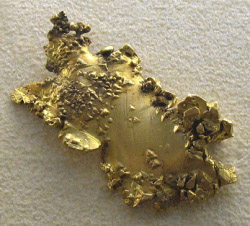 Photograph of gold nugget