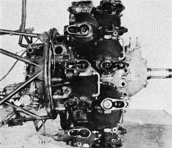 Photograph of Japanese Ha-102 aircraft engine