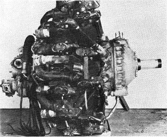 Photograph of Japanese Ha-26-II aircraft engine