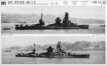 Photographs of Ise and Hyuga from Naval Intelligence