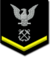 U.S. Navy petty officer third class
              insignia
