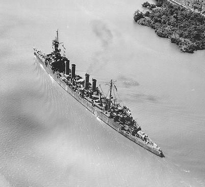 Photograph
                  of Omaha-class cruiser