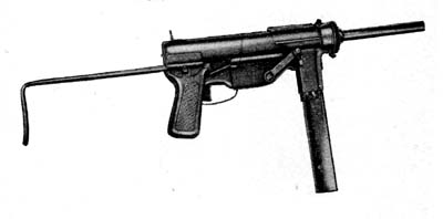 Photograph of M3 submachine gun