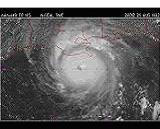 Satellite photograph of tropical cyclone