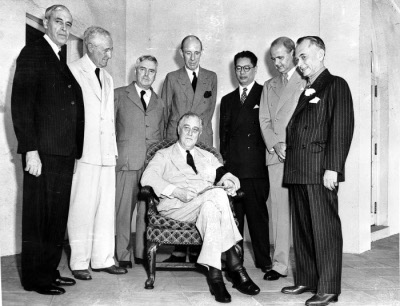 Photograph of the Pacific War
        Council