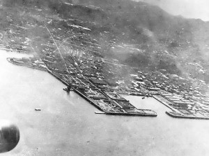 Photograph of Yokosuka Navy Yard in 1942